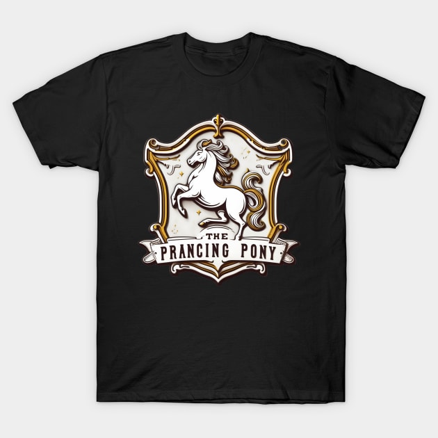 The Prancing Pony Sign - Fantasy T-Shirt by Fenay-Designs